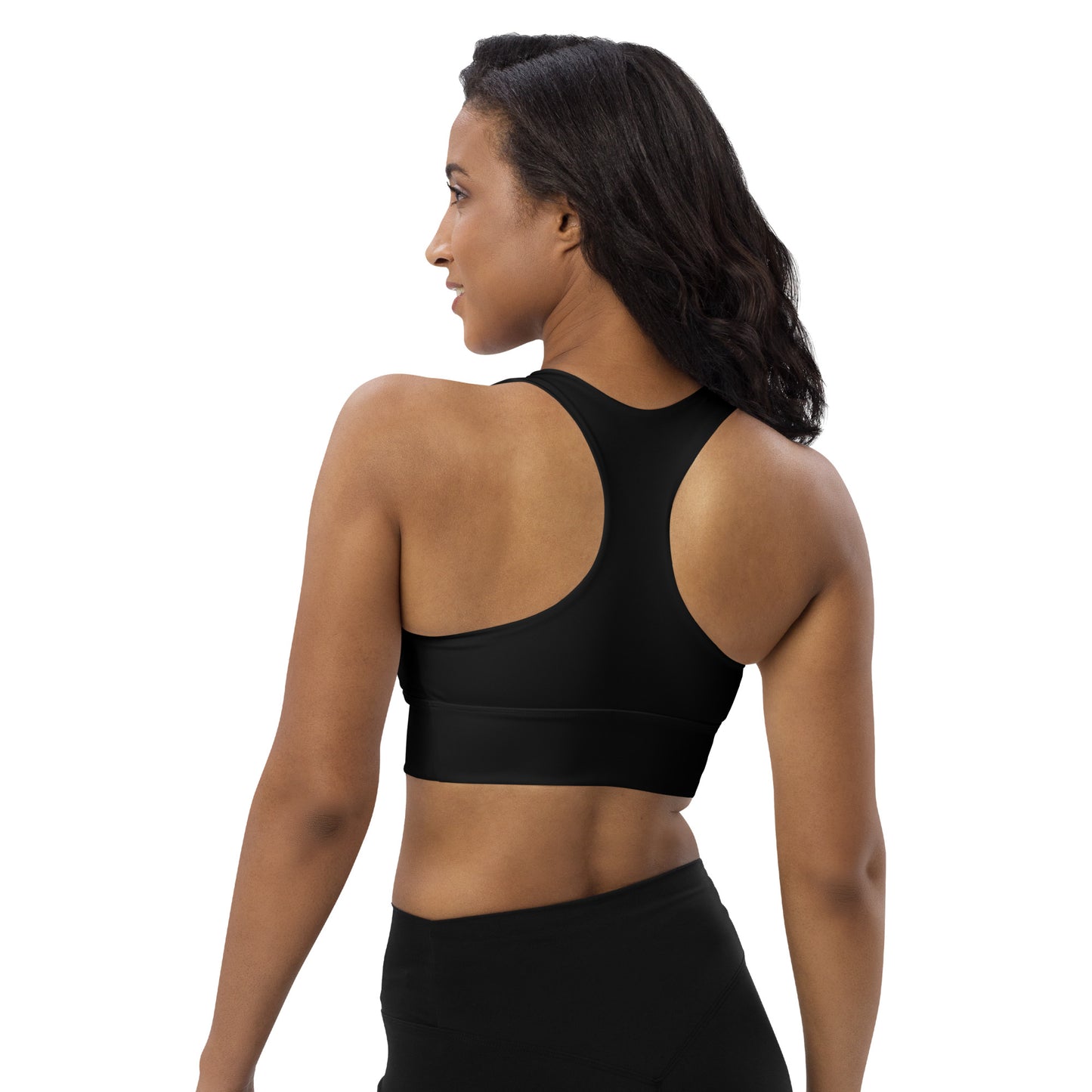 Longline Sports Bra - solid colors
