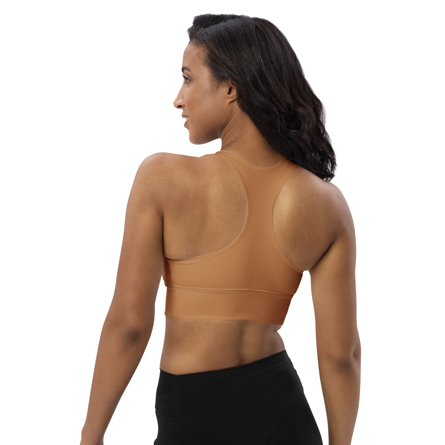 Longline Sports Bra - solid colors