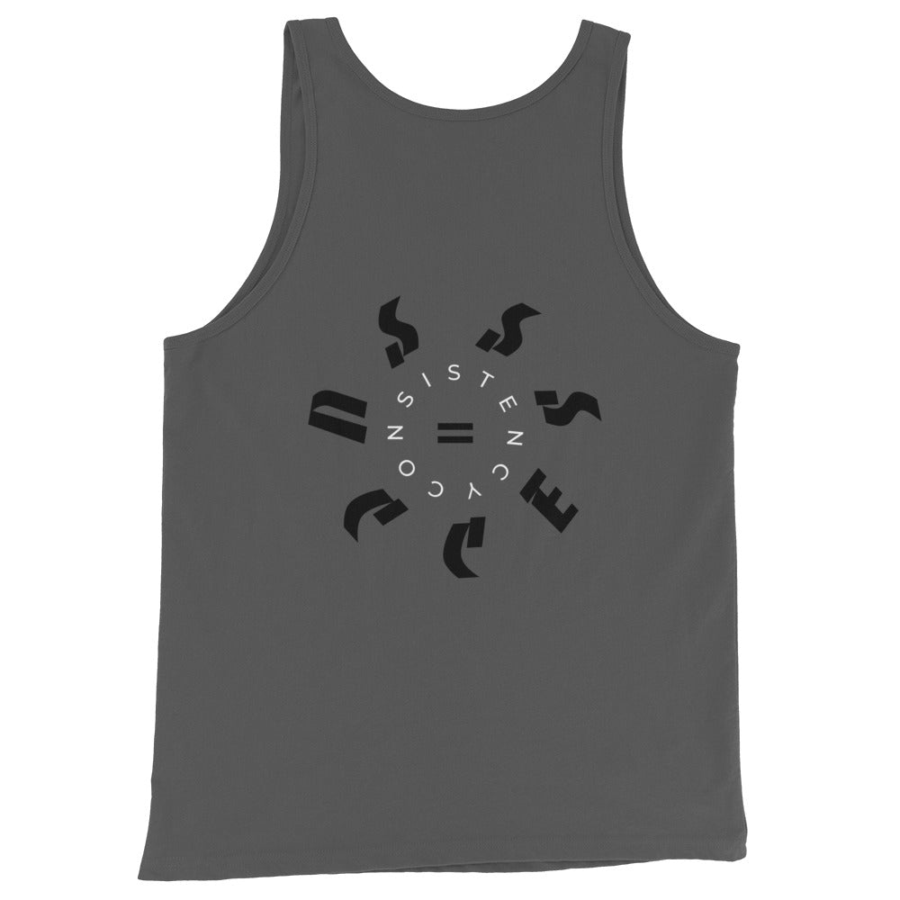 Beastdak Tank Top "Consistency = Success" (black/white print)