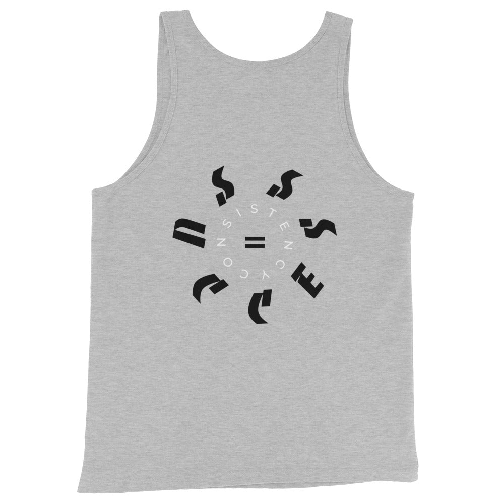Beastdak Tank Top "Consistency = Success" (black/white print)