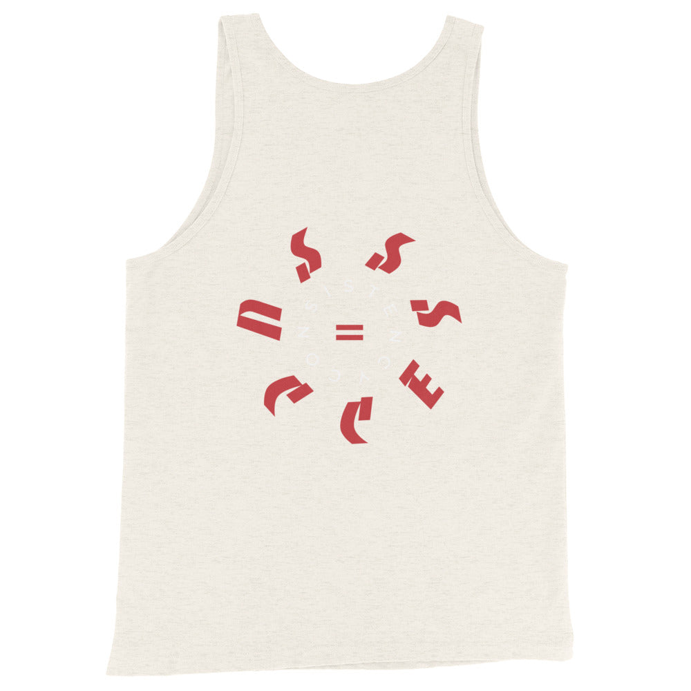 Beastdak Tank Top "Consistency = Success" (red/white print)