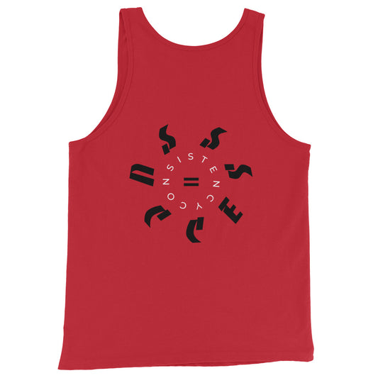 Beastdak Tank Top "Consistency = Success" (black/white print)