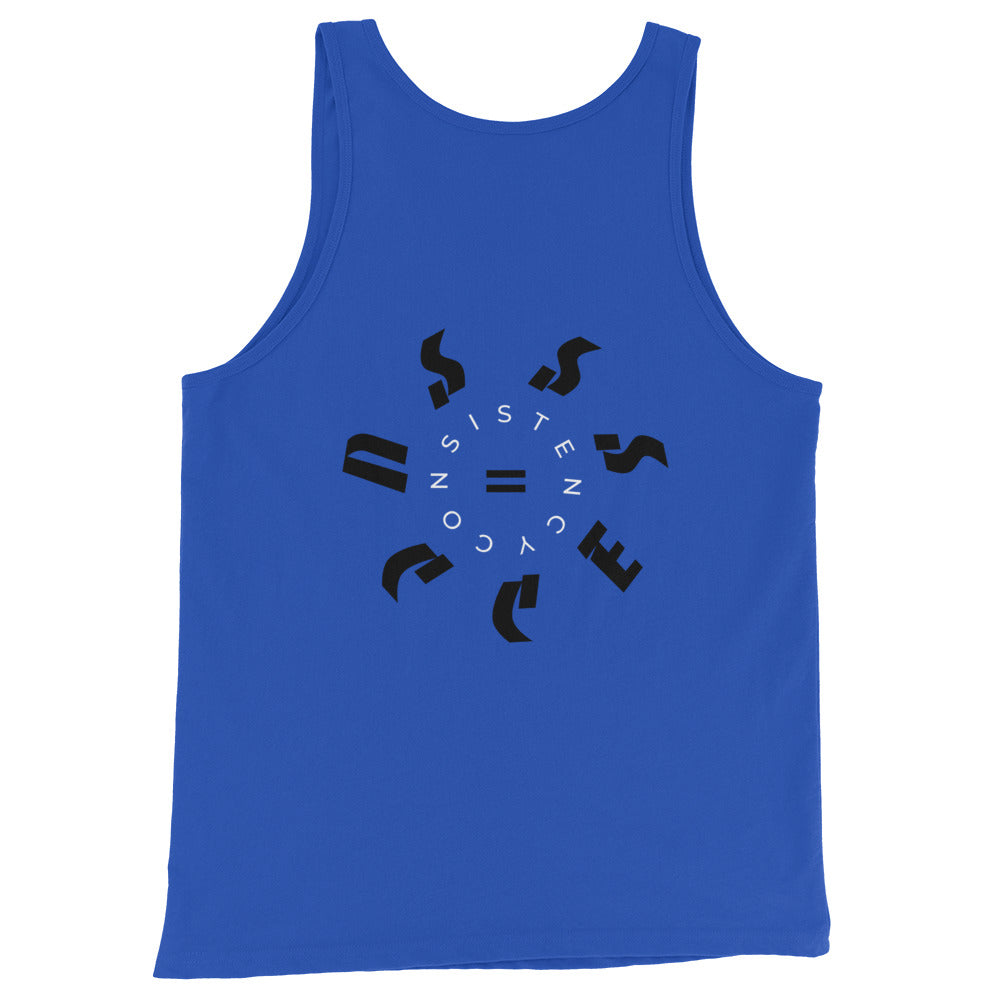 Beastdak Tank Top "Consistency = Success" (black/white print)