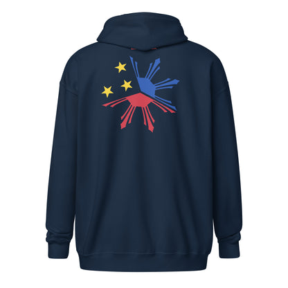 3Stars & Sun Zip Hoodie